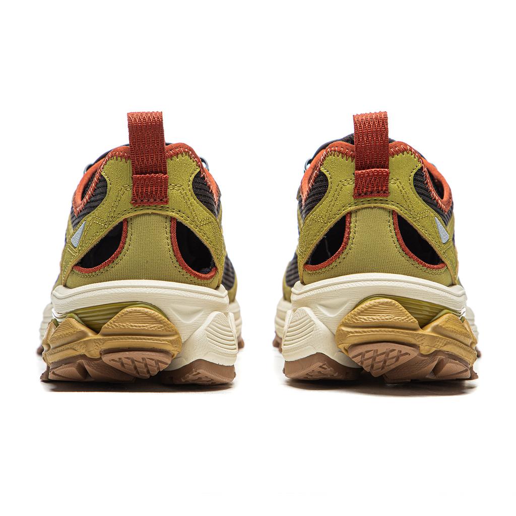 Li Ning Fuyou 2.0 Trail V3 Pohodlné Tlumící Odolné Nízké Ležérní Běžecké Boty Pánské tenisky Zelená Černá ARXW021-4