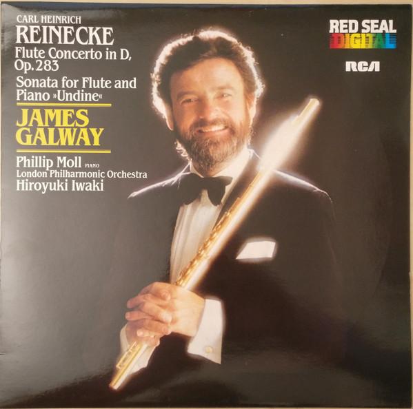 

LP Record CARL REINECKE JAMES GALWAY PHIL Flute Concerto In D Op. 283 Sona RL14034 RCA Red Seal 1981 Germany Classical Used