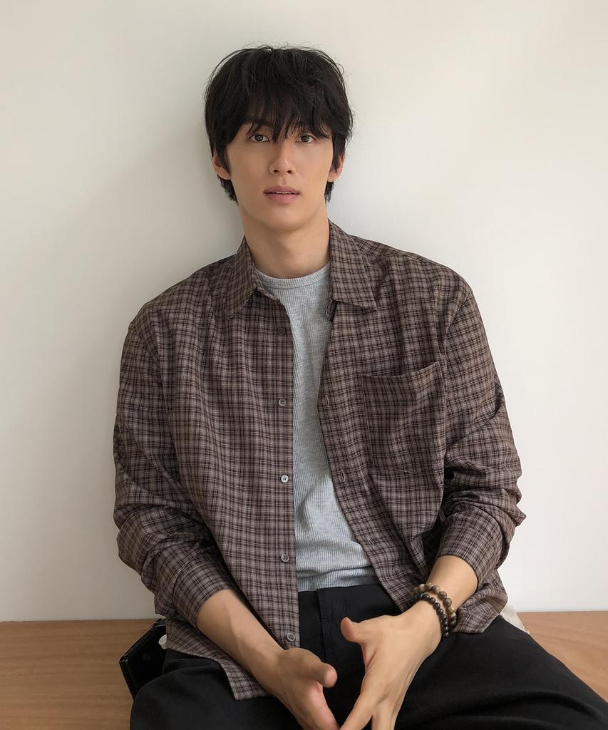 THEY Plaid Check Shirt_2 Color