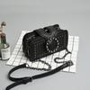 Luxury Handbags For Women Diamonds Crossbody Bags Vintage Square Bag Tote Casual Brand PU Leather Handbag Ladies Bag