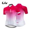 Conjunto de Jersey de Ciclismo de Manga Curta de Verão para Mulher Maillot MTB Ropa Ciclismo Roupa de Bicicleta Respirável Roupa de Ciclismo Bib