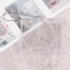 Blank Disc Case Keychain Disc Album Keychain Music Album Keychain Blank Disc Case Pendant for Keychain Decorations
