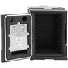 Thermos thermal insulating container with electric heater for GN 11 containers