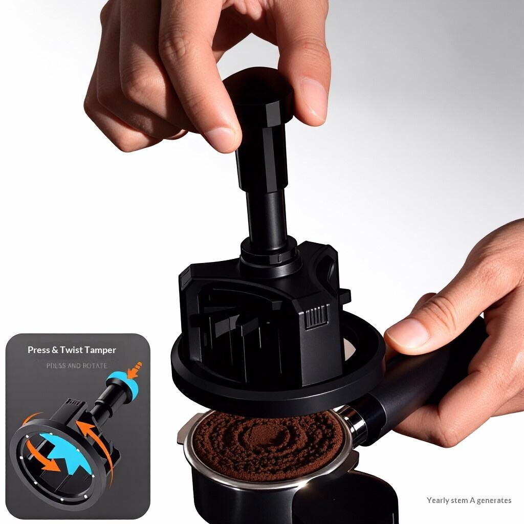 Espresso Rotating Coffee Powder Distributor Needle 51mm 54mm 58mm Stirrer Needle Distributor Magnetic Coffee Maker Accessories