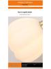 Nordic Modern Three-Head Glass Chandelier for Dining & Bar