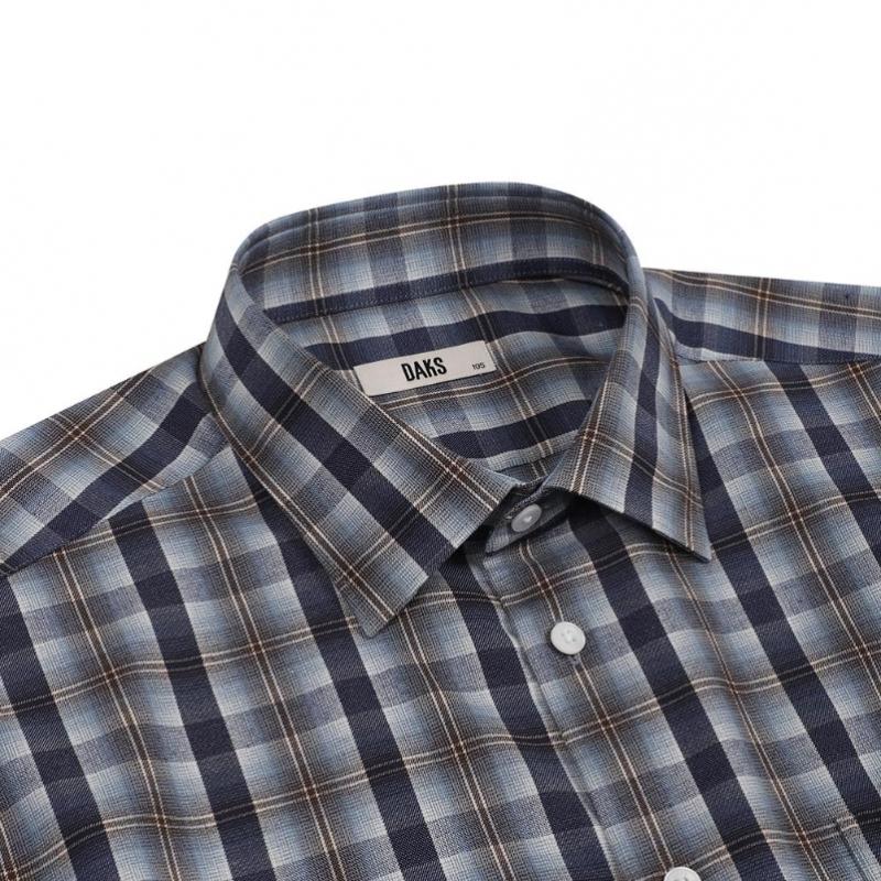 Daks Medium Check Regular Fit Casual Shirt Dmp1shcl103n1