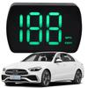 Car HUD Head Up Display Plug & Play Windshield Projection HUD Speedometer Windshield Speedometer HUD Projector for All Cars