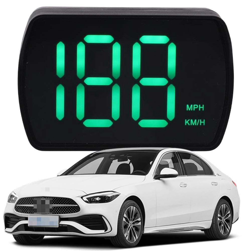 Car HUD Head Up Display Plug & Play Windshield Projection HUD Speedometer Windshield Speedometer HUD Projector for All Cars