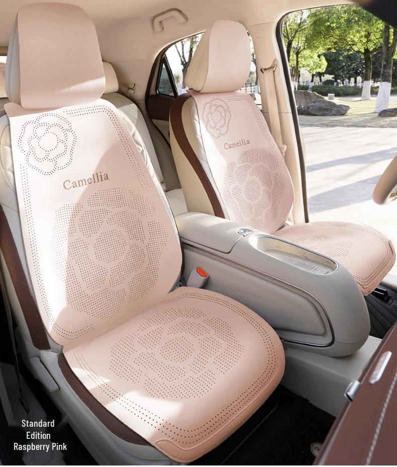Breathable Suede Seat Covers for Geely Galaxy L7 Dragon MAX & Starship Asian Games Edition