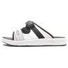 Nb 330 Versatile Comfortable Slide Sandals Unisex Footwear Black White Gray SDL330W2