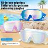 Outdoor Swimming Goggles Anti-Fog Wide View Diving Swimming Glasses With Earplugs For Children'Swater Diving Goggles
