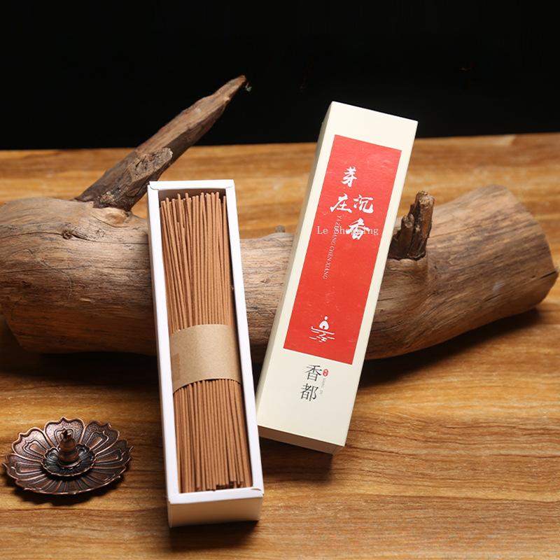 Nha Trang Agarwood Sandalwood Stick Incense Temple Worship Buddha Bedroom Study Teahouse Purify Air and Help Sleep Joss Stick