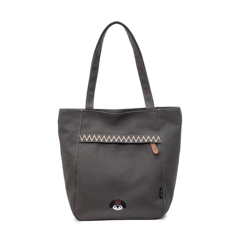 Bag Solid Color Large Capacity Shoulder Bag Women's Simple Tote Bag Underarm Bag Women's Bag