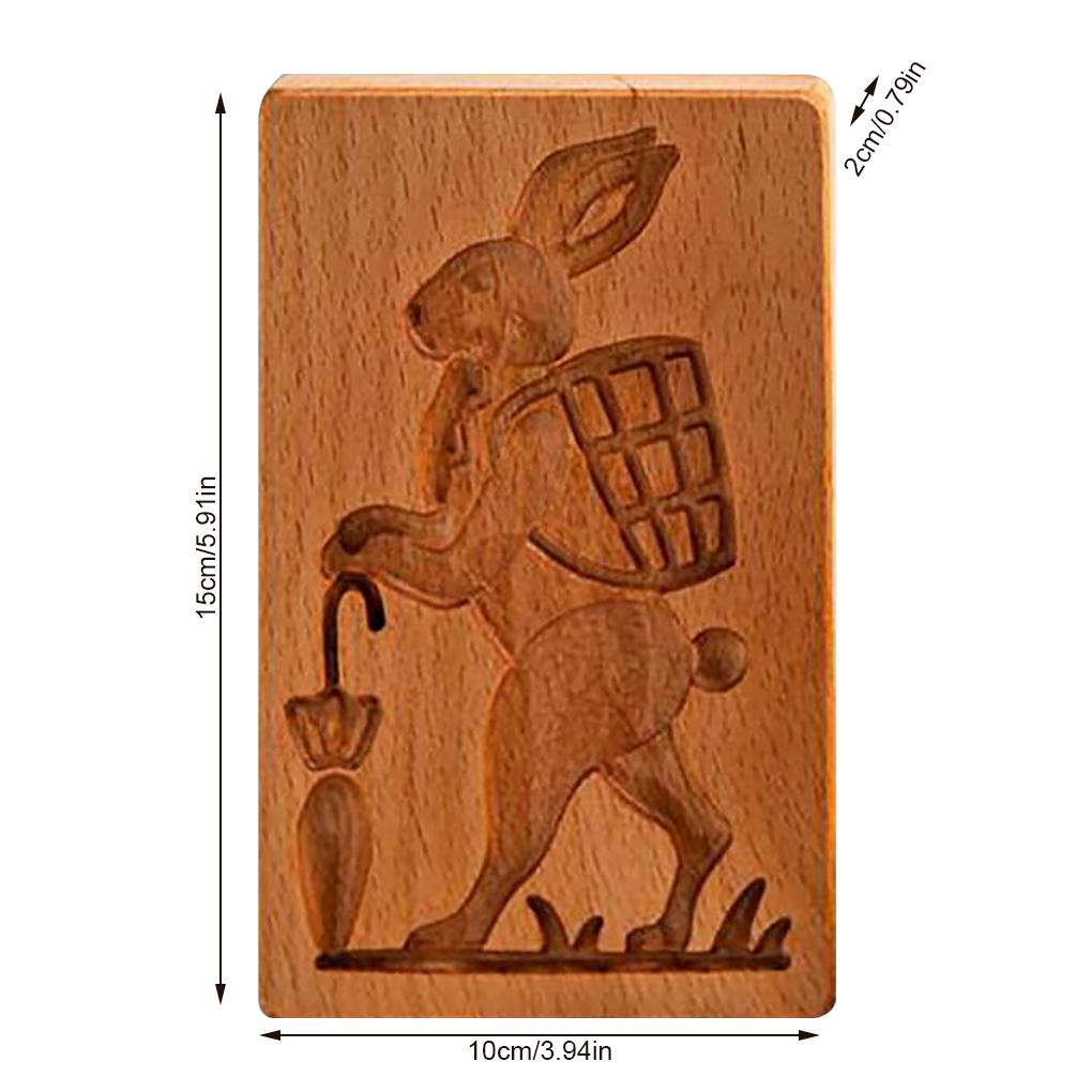 Dřevěná forma na sušenky Perníková sušenka Čokoládové formičky Cukrářská DIY Výroba Formička Domácí Pekařské Pečicí Gadžety Pečicí Nádobí Dárky