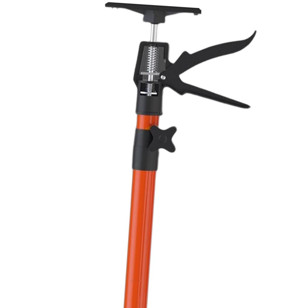 Telescopic Support Rod Lift Tool Stainless Steel for Installing Cabinets Orange 50 to 110cm
