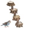 5 * 17CM Bird Toy Supplies Platform Board Sichuan Pepper Wood Nibbling Parrot Toy -1 Piece