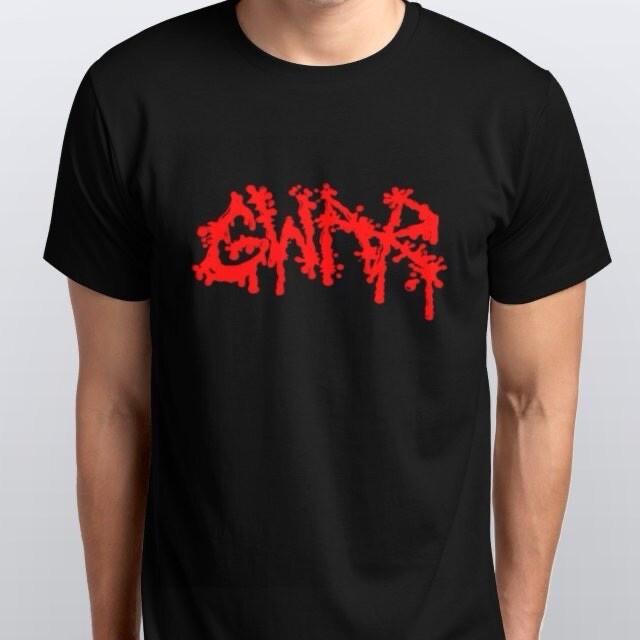 GWAR T-SHIRT sizes S M L XL XXL colours Black, White