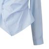 GGPX New York Two Button Wrap Collar Blouse Gq1sh011f