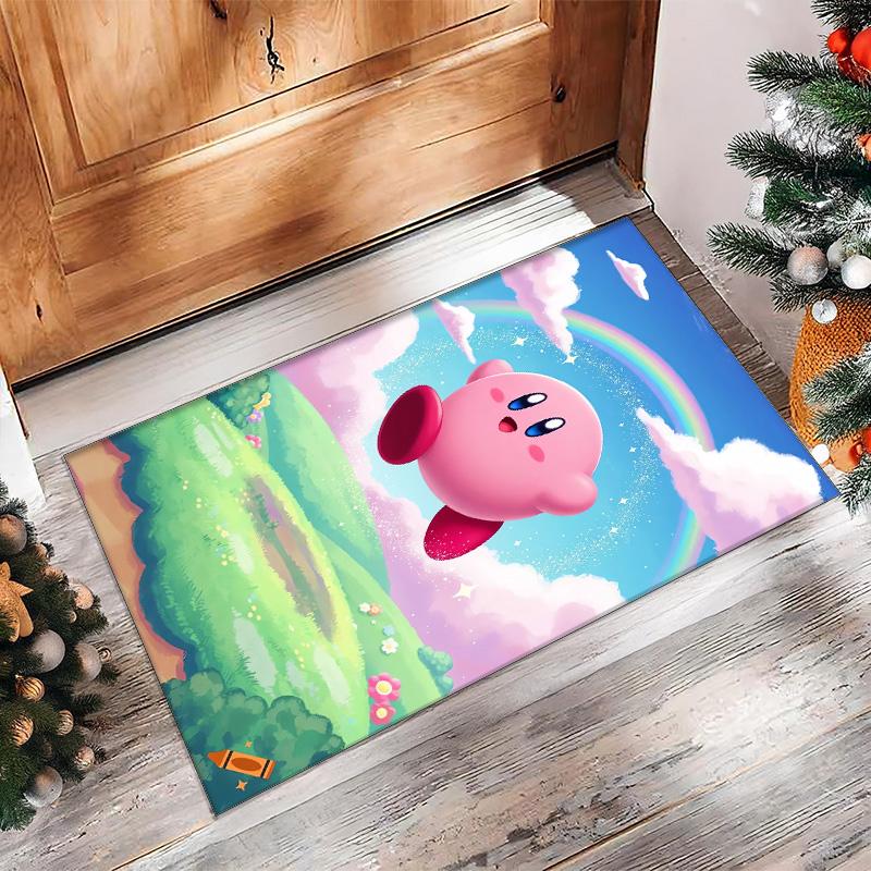 Kirby Crystal Velvet Rug, Soft Anti‑Slip Crystal Velvet Carpet for Living Room Bedroom Home Decor