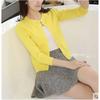 Fashion Women Sweater Cardigan Thin Outerwear Short Short Design Sweater Long Sleeve Small Cape Blusa Feminina
