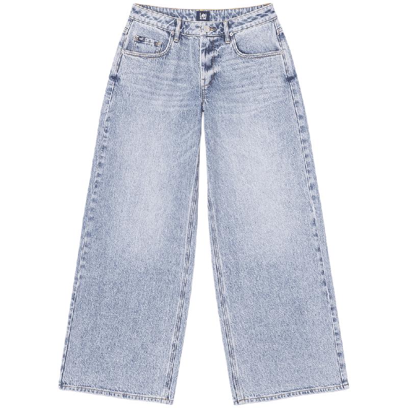 

Lee Women s Tencel Blend Loose Wide-Leg Jeans 29