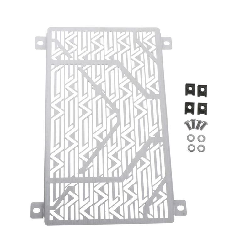 Motorcycle Radiator Grille Protective Cover Stainless Steel Frame Cooler Guard for Kawasaki Ninja400 Ninja250 18-19