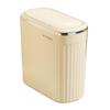Pinhuan Slim Bathroom Trash Can with Lid