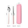 ZISIZ 304 Stainless Steel Travel Cutlery Set