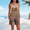 Rompers For Women Summer Casual Sleeveless Overall Comfy Loose Spaghetti Strap Romper Fashion Jumpsuit With Pockets