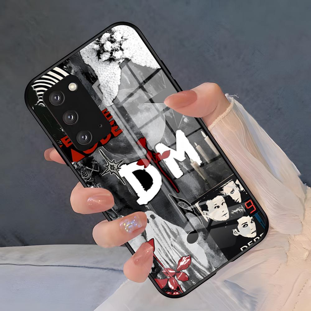 Depeche Mode Rock Band Phone Case For Samsung S26 S25 Plus S20 S20 Plus S22 Ultra S23 FE S21 Plus S21 Ultra Glass Cover