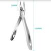 1/2/3Pcs Stainless Steel Toenail Clippers Set With Ergonomic Handle,Includes Wide Mouth Angled Scissors,Nail File Cuticle Tool