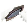 Inden-ya Inden Long Wallet Thin Deer Leather Purple X White Lacquer Patterned Small Checkered Special Color 2107-16-167