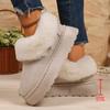 Low-top Fleece Thickened Warm Snow Boots 2025 New One-foot Fleece Shoes Winter Boots Cotton Shoes