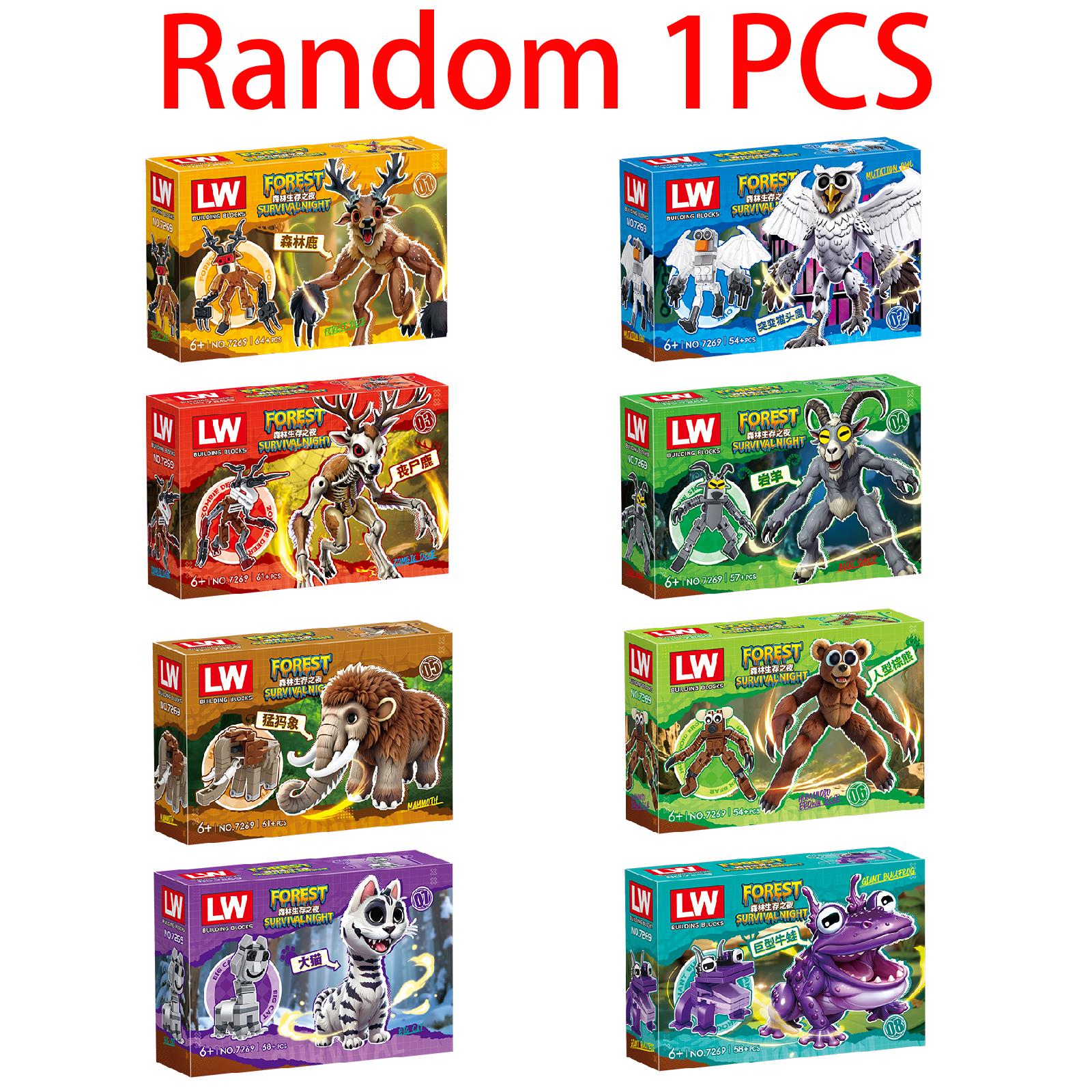 

Гарячий Набір Будівельних Блоків 99 Ночей у Лісі Олень 99 Ночей у Лісі Олень блоки для дівчат хлопчиків Іграшки Різдвяні Подарунки