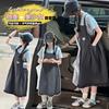 Girls' Summer Outfit Set 2026 New Korean Style Simple T-shirt Shoulder Strap Skirt Stylish Two-piece Set for Children
