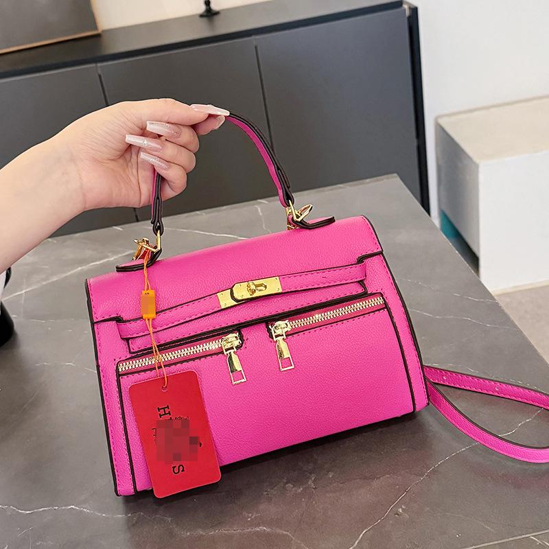 Women's Classic Kelly Style Crossbody Bag - Versatile Shoulder Handbag for Trendy Work & Commute