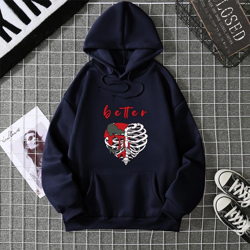 

Толстовки со скелетом Женские Женские Готические Черные На молнии Оверсайз Свитшот Женский Ретро Харадзюку Капюшон Уличная одежда Топы 3XL