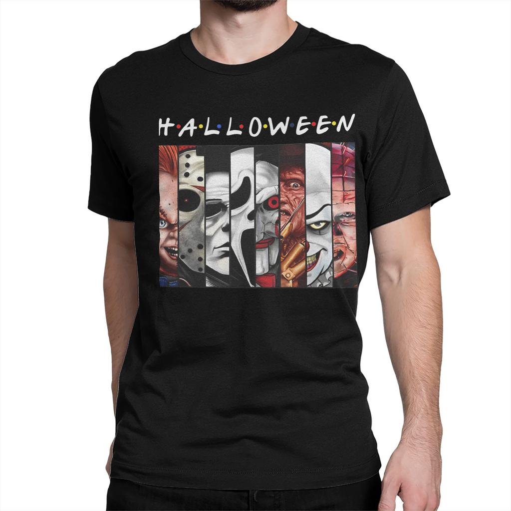 Vintage Stephen King Qo'rqinchli Do'stlar Erkaklar Ayollar uchun 100% Paxtadan T-shirt Jennifer Aniston Qisqa Yengli Maykalar Sovg'a Kiyimlar