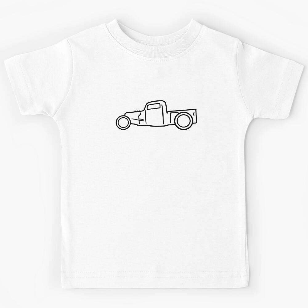 Chopped Ford Hot Rod Kids T-Shirt 110