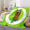 1Pc Scoobydoo Mystery Machine Blanket For Couch Bed Plush Cozy Fuzzy Blanket Super Soft Warm Blankets For Fall And Winter 0918155