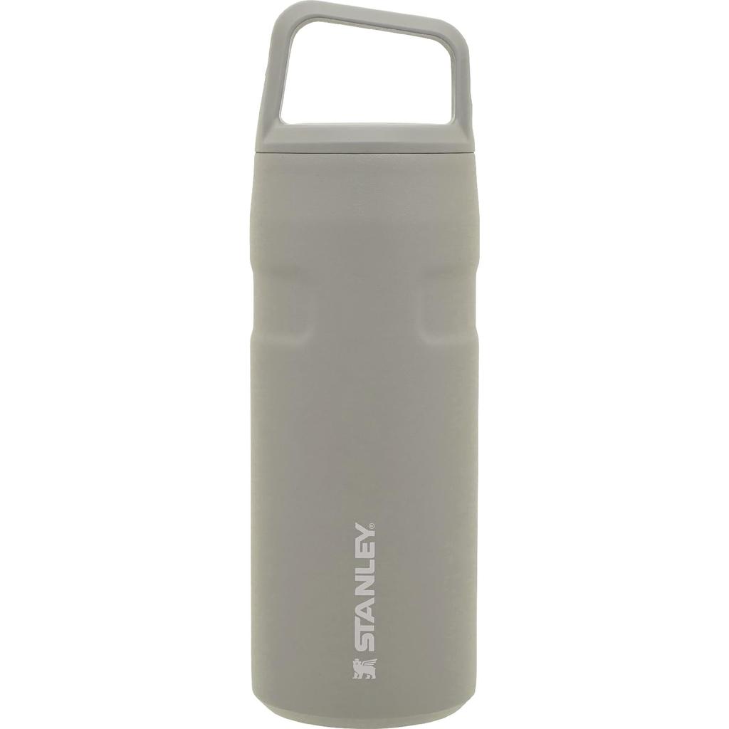 STANLEY Aerolite Vacuum Bottle, 0.47L, Ash, Insulated, Lightweight, Durable, Perfect for Outdoor Sports, Dishwasher Safe, Warranty Included