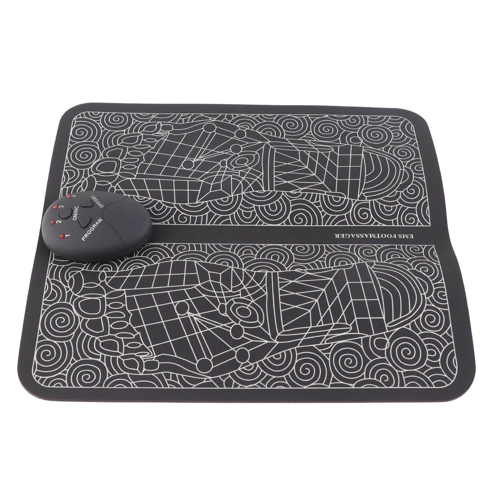 

Электрический массажный коврик для ног Складной инструмент для релаксации акупунктурных точек для снятия усталости и боли