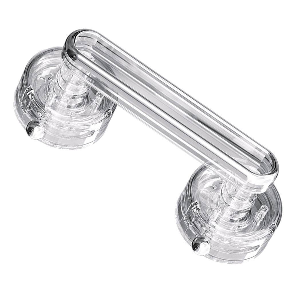 Strong Suction Glass Door Handle for Bathrooms Kitchens and Balconies Removable and Reusable