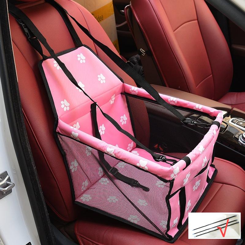 Pet Dog Car Carrier Seat Bag Waterdichte mand Opvouwbare hangmat Pet Carriers Tas voor kleine katten Honden Veiligheid Reizen Mesh tas