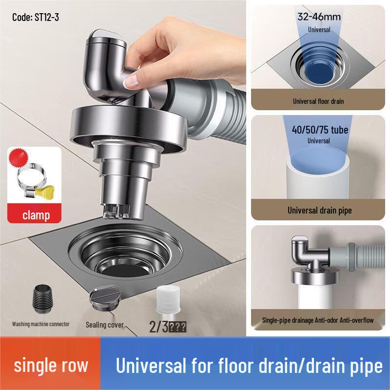 Xuanyong Universal Washing Machine Drain Pipe Elbow Connector