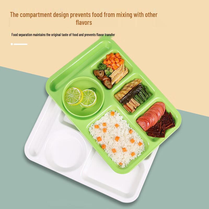 Melamine Divided Fast Food Tray