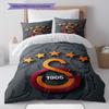 Galatasaray Bedding Quilt Set Quilt Cover Pillowcase Home Decoration Birthday Gift (1 * Duvet Cover + 2 * Pillowcase, Without Core)