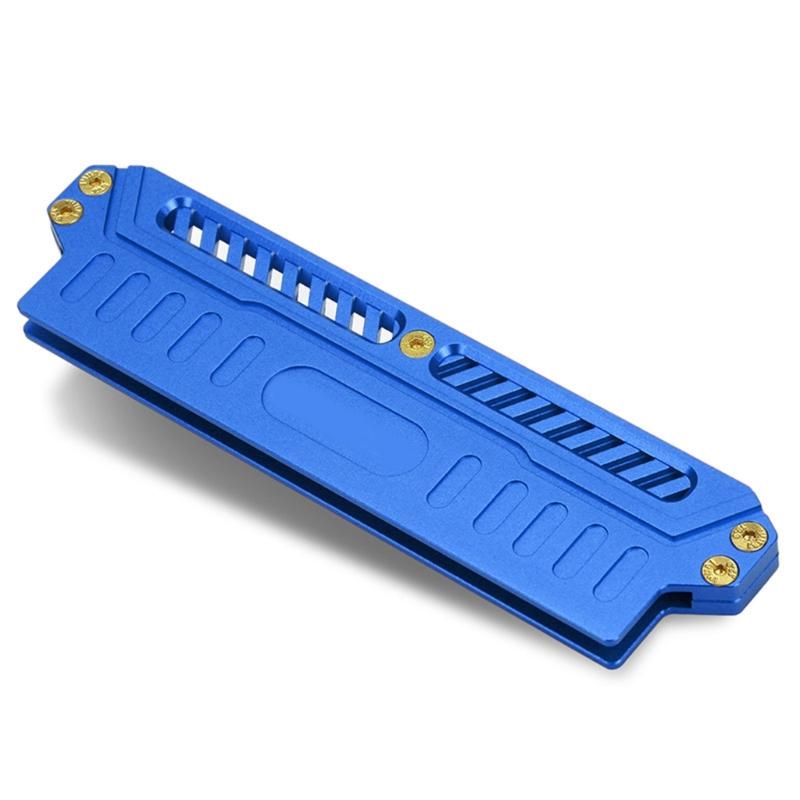 Universal Memory Memory Heatsink Heat Sink Wide Compatibility Across DDR3 DDR4 Module Fanless Ensures Quiet Operation