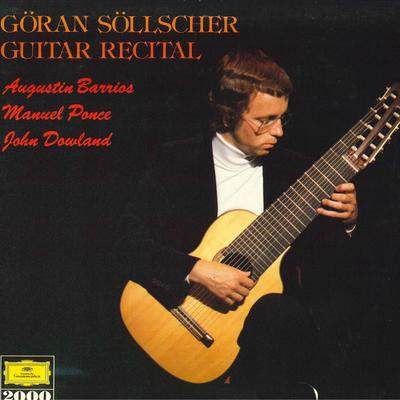 LP Record GORAN SOLLSCHER Guitar Recital 20MG0219 Deutsche Grammo 1980 Japan Classical Used