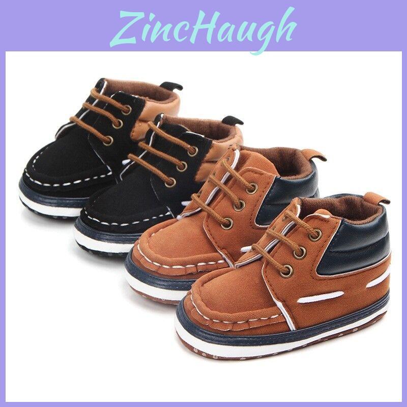 Premium Baby Boy Kids Anti-slip Sneakers With Soft Soles And Warm Crib Design For Casual Walking